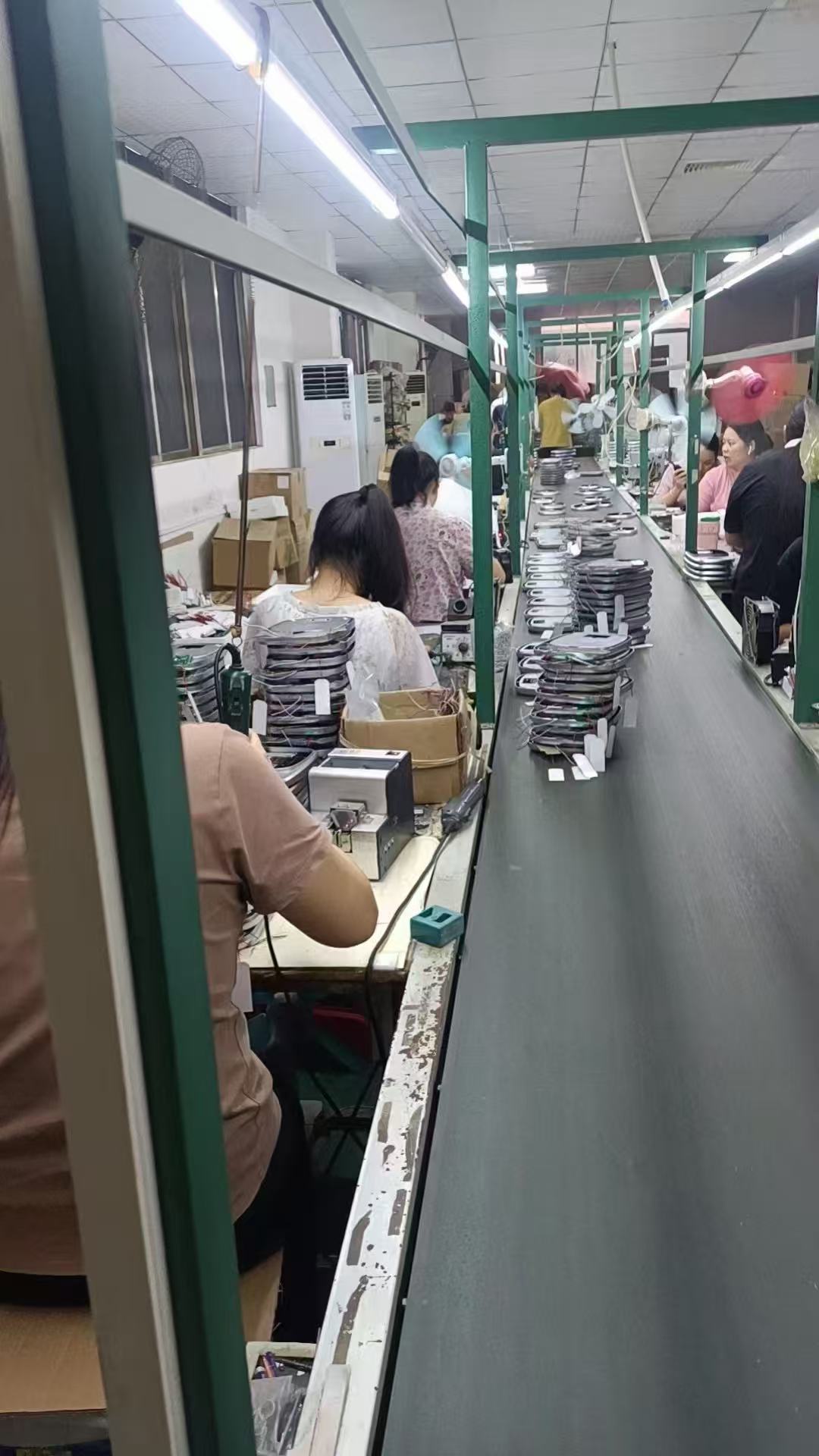 Our assembly line - 100% function check before packing